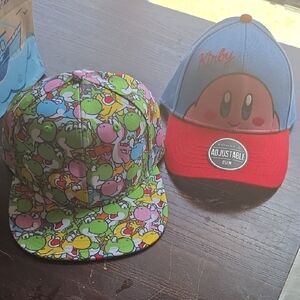 2 Nintendo Themed Cap Set